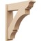 Ekena Millwork 8-in W x 30-in D x 34-in H Balboa Trad Rough Cedar Woodgrain TimberThane Outlooker, Primed Tan OUTUR080X30X34BOA04RCPR - alternate 1